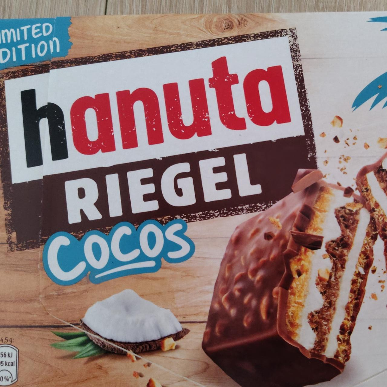 Fotografie - Riegel cocos Hanuta