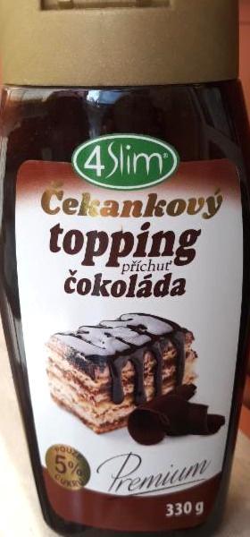 Fotografie - Čekankový topping příchuť čokoláda 4Slim