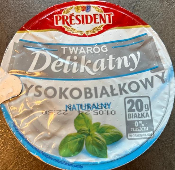 Fotografie - Twaróg delikatny wysokobiałkowy naturalny Président