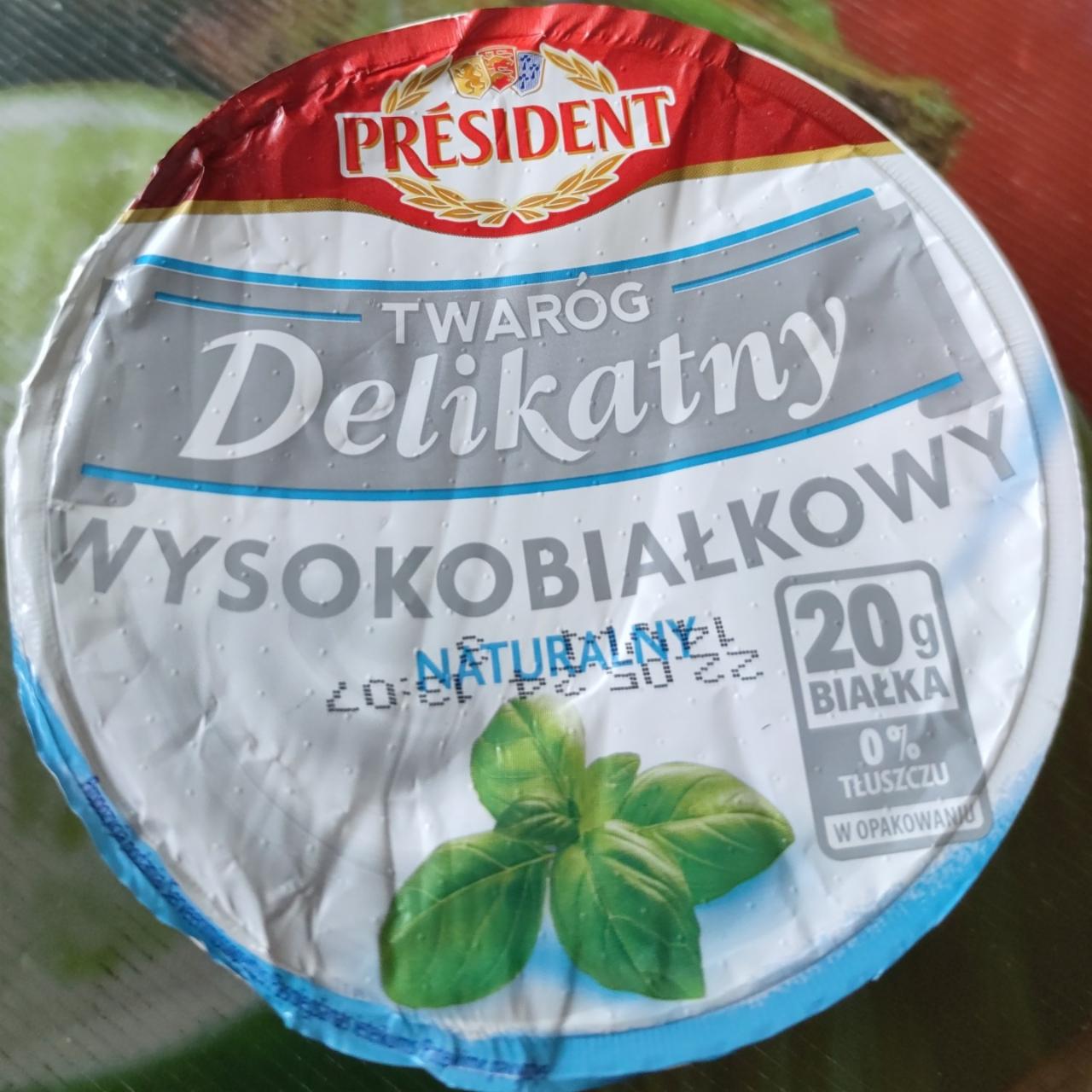 Fotografie - Twaróg delikatny wysokobiałkowy naturalny Président