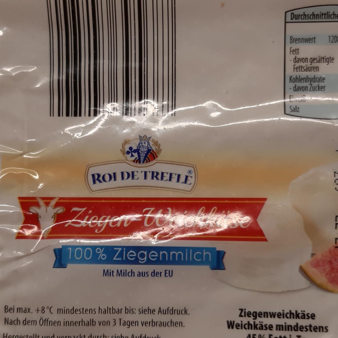 Fotografie - Ziegen Weichkäse Roi De Trefle