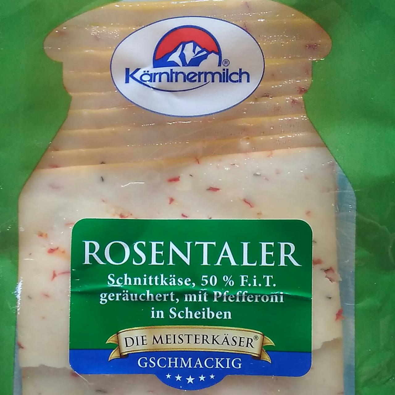 Fotografie - Rosentaler Schnittkäse Kärntnermilch