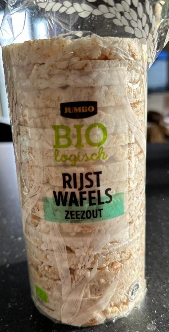 Fotografie - Bio logisch rijst wafels zeezout Jumbo