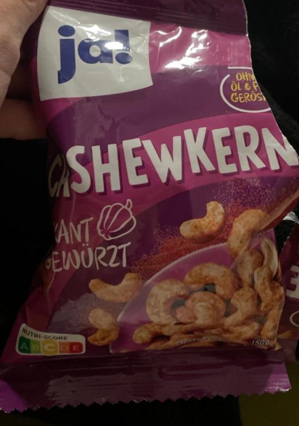 Fotografie - Cashewkerne pikant gewürzt Ja!