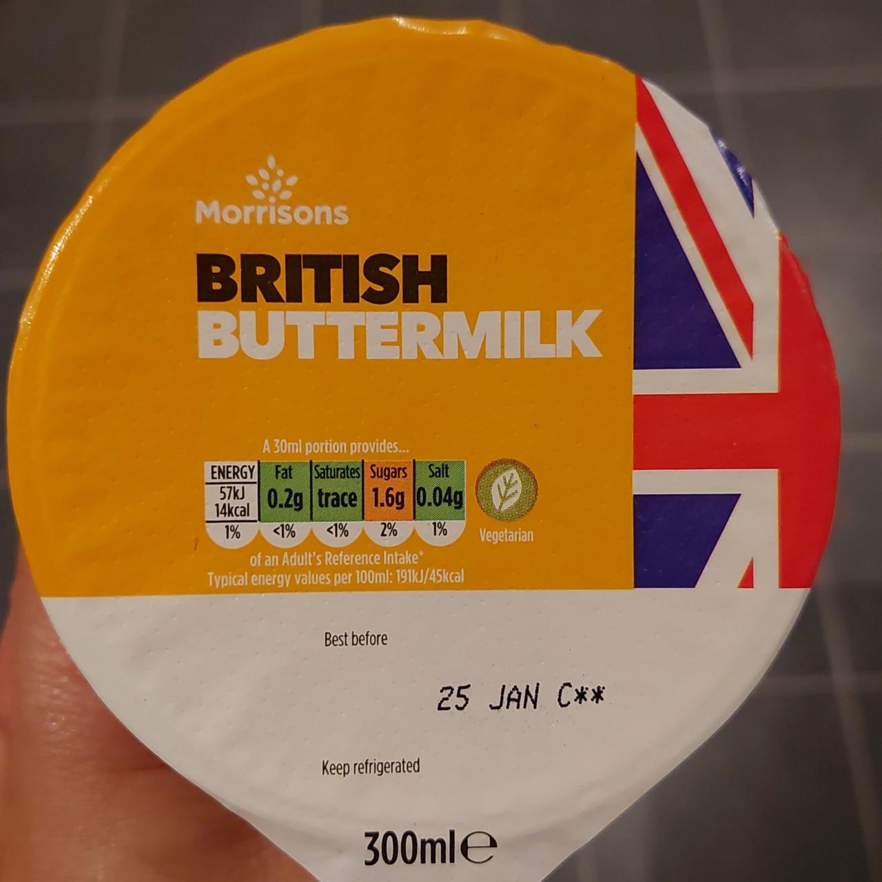 Fotografie - British buttermilk Morrisons