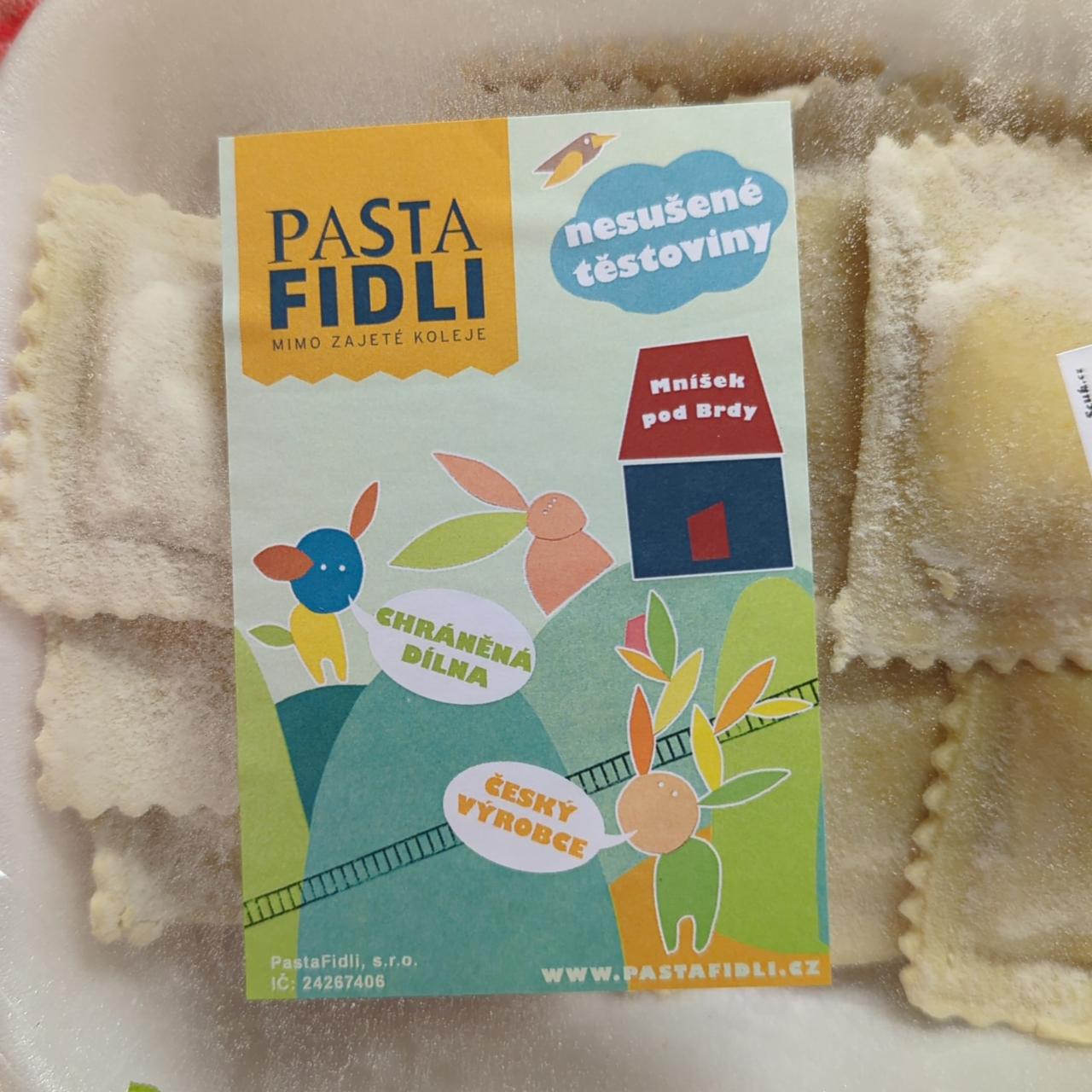 Fotografie - Ravioly s medvědím česnekem a ricottou Pasta Fidli