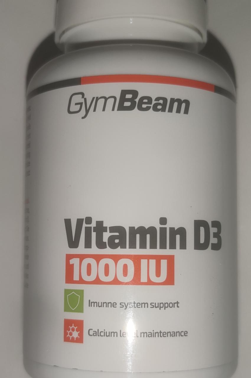 Fotografie - Vitamín C + D3 1000 IU GymBeam