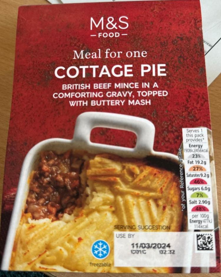 Fotografie - Cottage Pie M&S Food