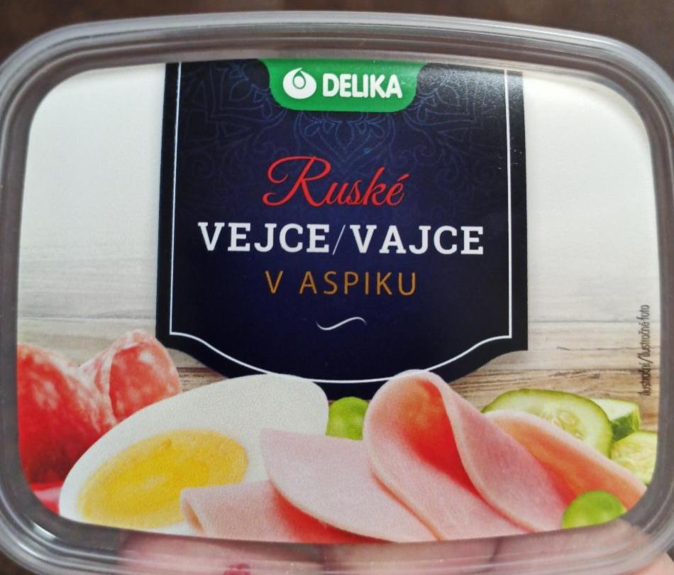 Fotografie - Ruské vejce v aspiku Delika