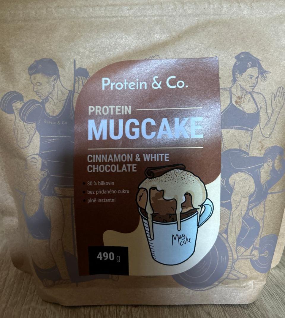 Fotografie - Protein mugcake Cinnamon & White chocolate Protein & Co.