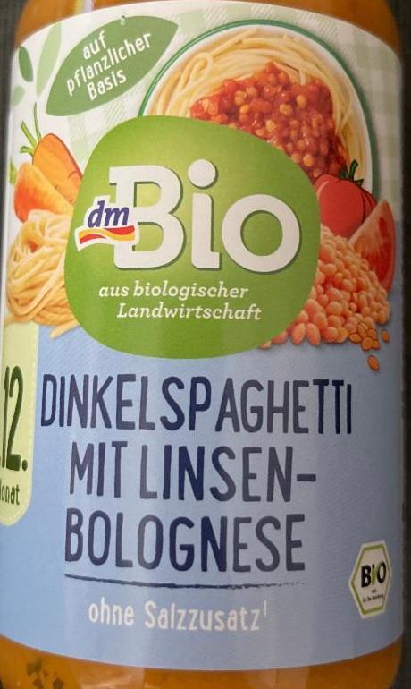 Fotografie - Dineklspaghetti mit Linsen-Bolognese dmBio