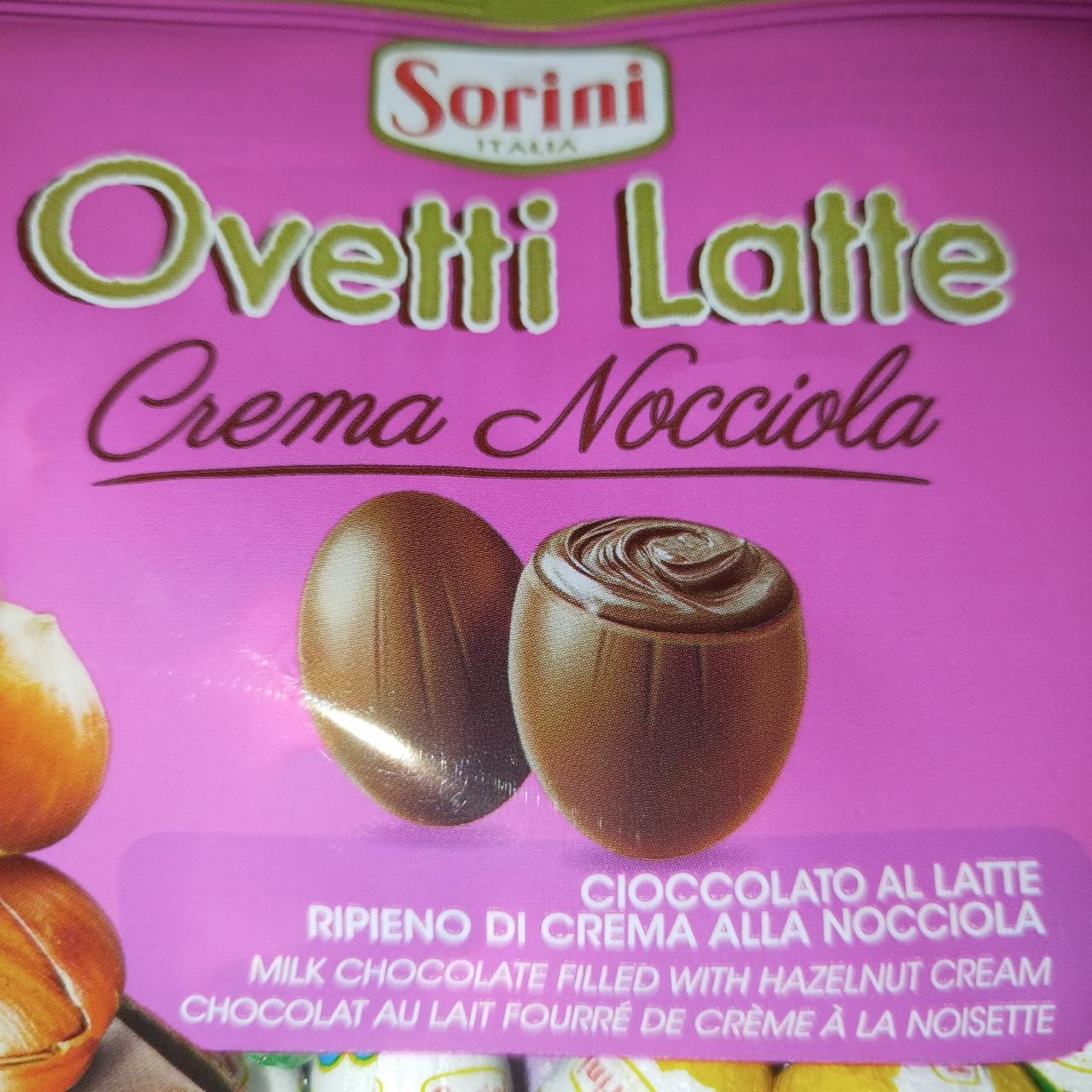 Fotografie - Ovetti Latte Crema Nocciola Sorini