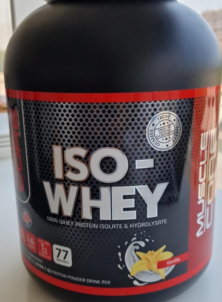 Fotografie - ISO-Whey Vanilla Muscle Core