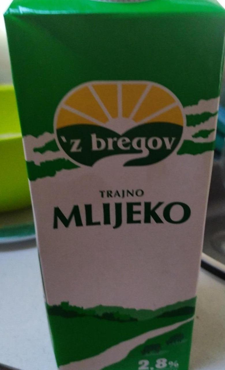 Fotografie - Trajno mlijeko 2,8% 'z bregov