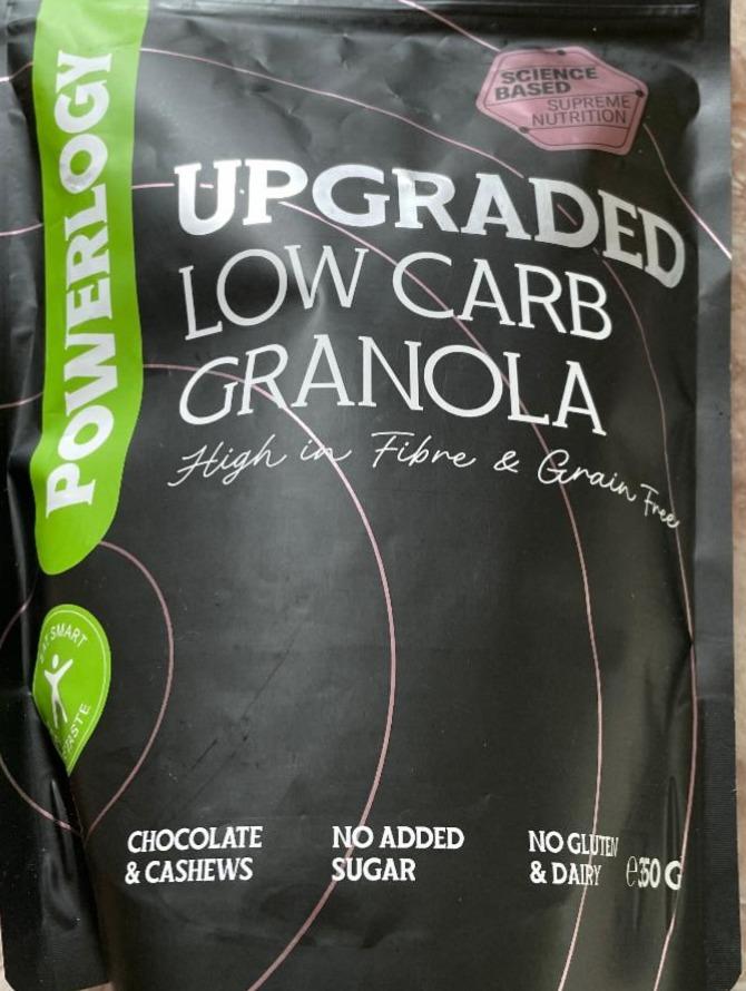 Fotografie - Upgraded low carb granola Powerlogy