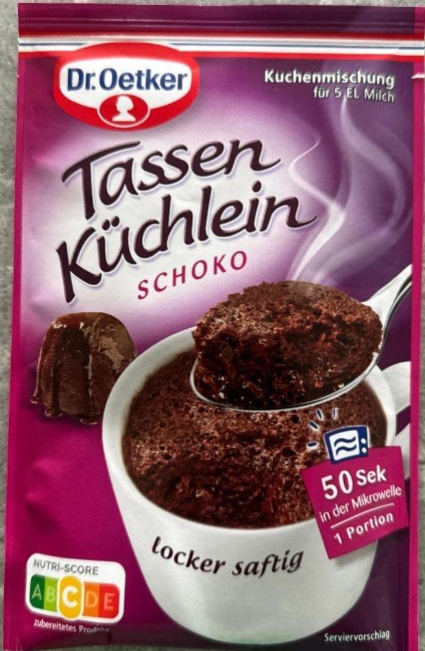 Fotografie - Tassen küchlein schoko Dr.Oetker