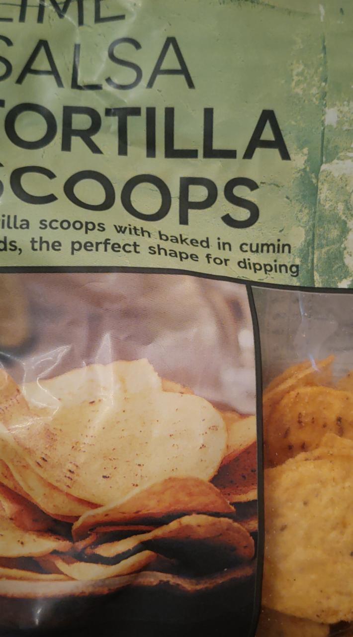 Fotografie - Lime salsa tortilla scoops M&S