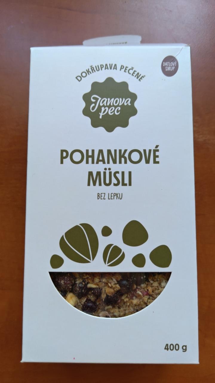 Fotografie - pohankové müsli Janova pec