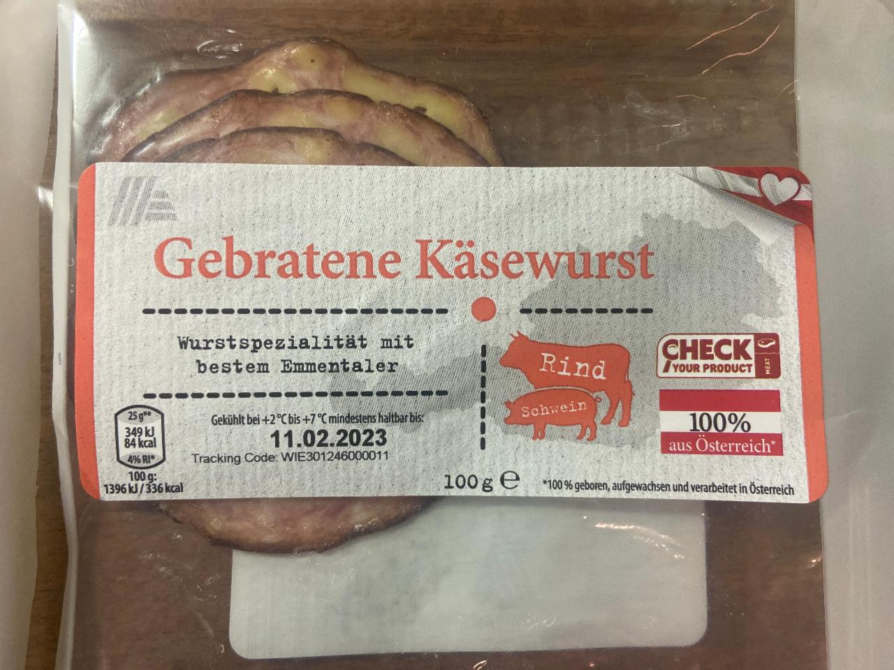 Fotografie - Gebratene Käsewurst