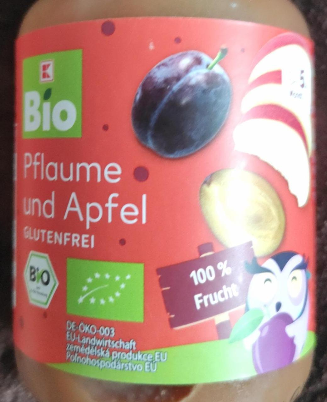 Fotografie - Pflaume und Apfel glutenfrei K-Bio