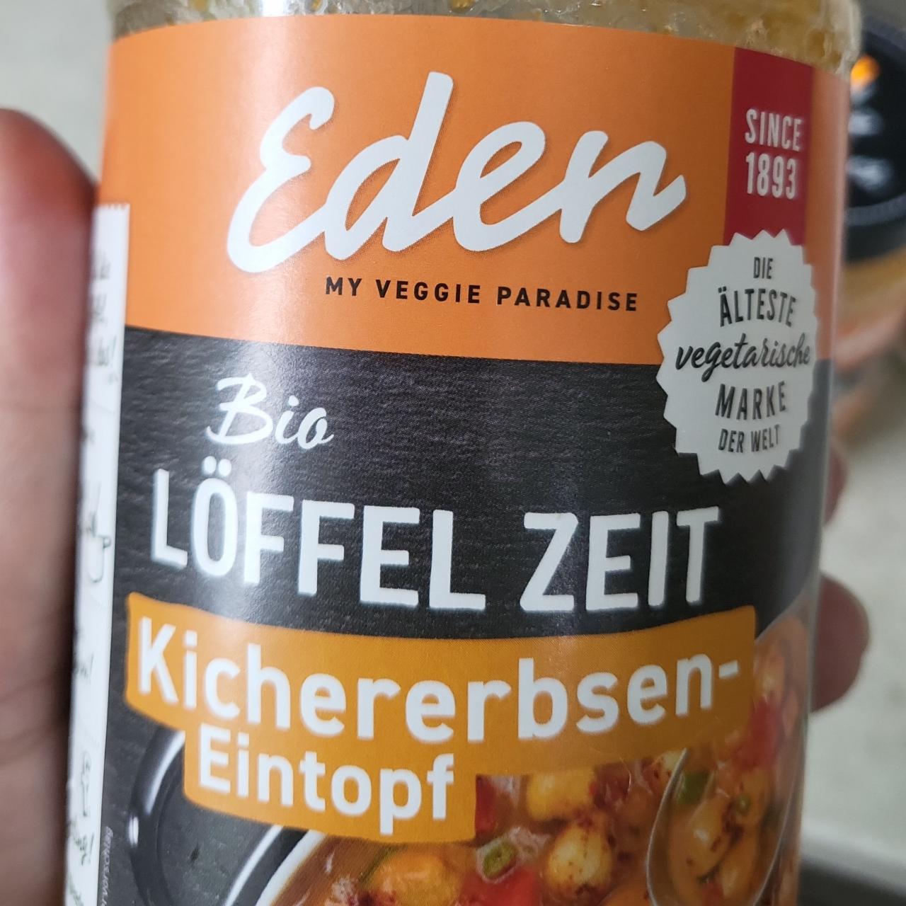 Fotografie - Bio eden löffel zeit kichererbsen-eintopf Eden