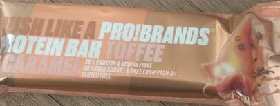 Fotografie - Protein bar Toffee Karamel ProBrands