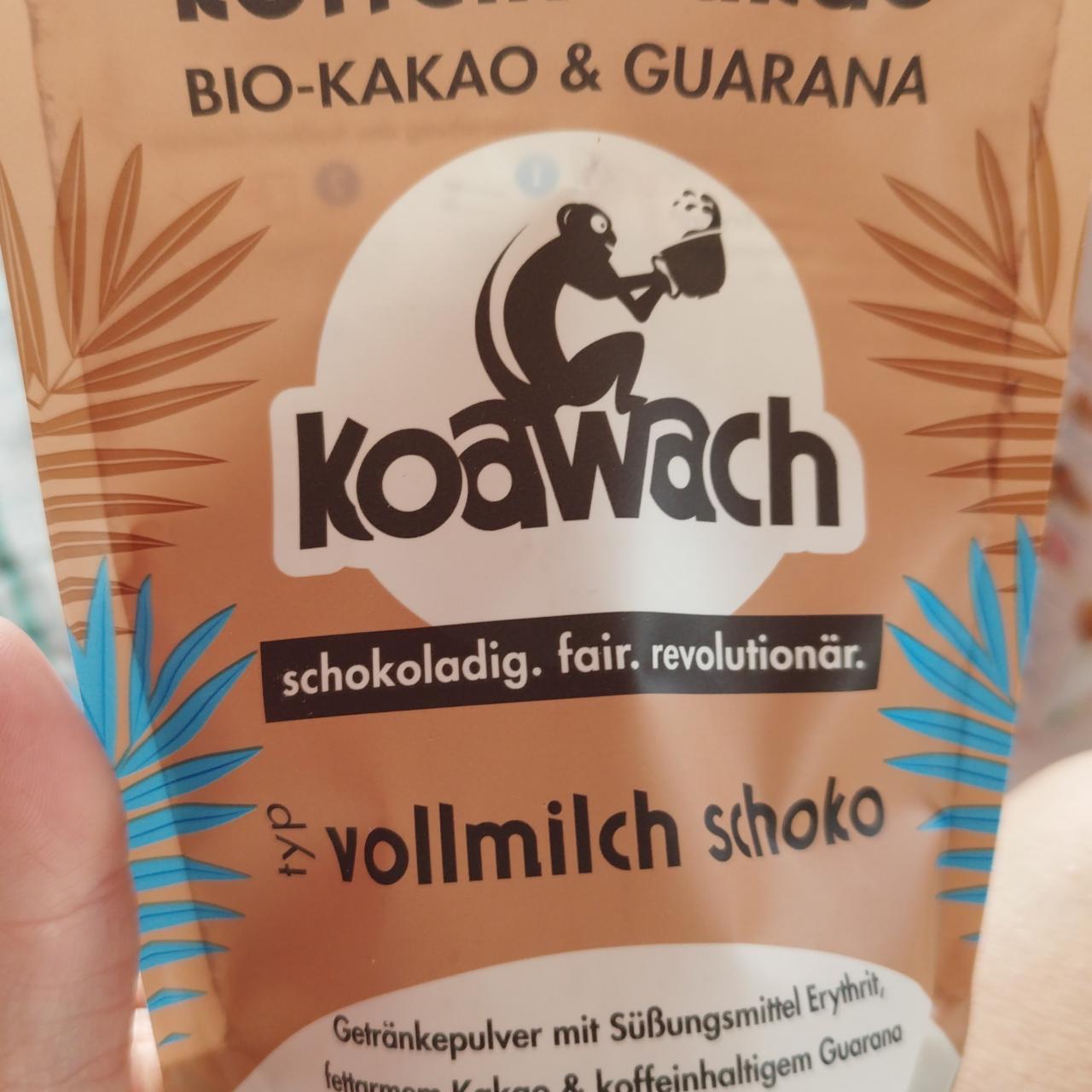 Fotografie - Bio Vollmilch Schoko Koawach