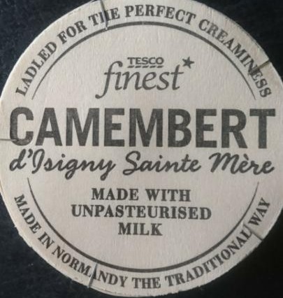 Fotografie - Camembert d' Isigny Sainte Mére TESCO Finest