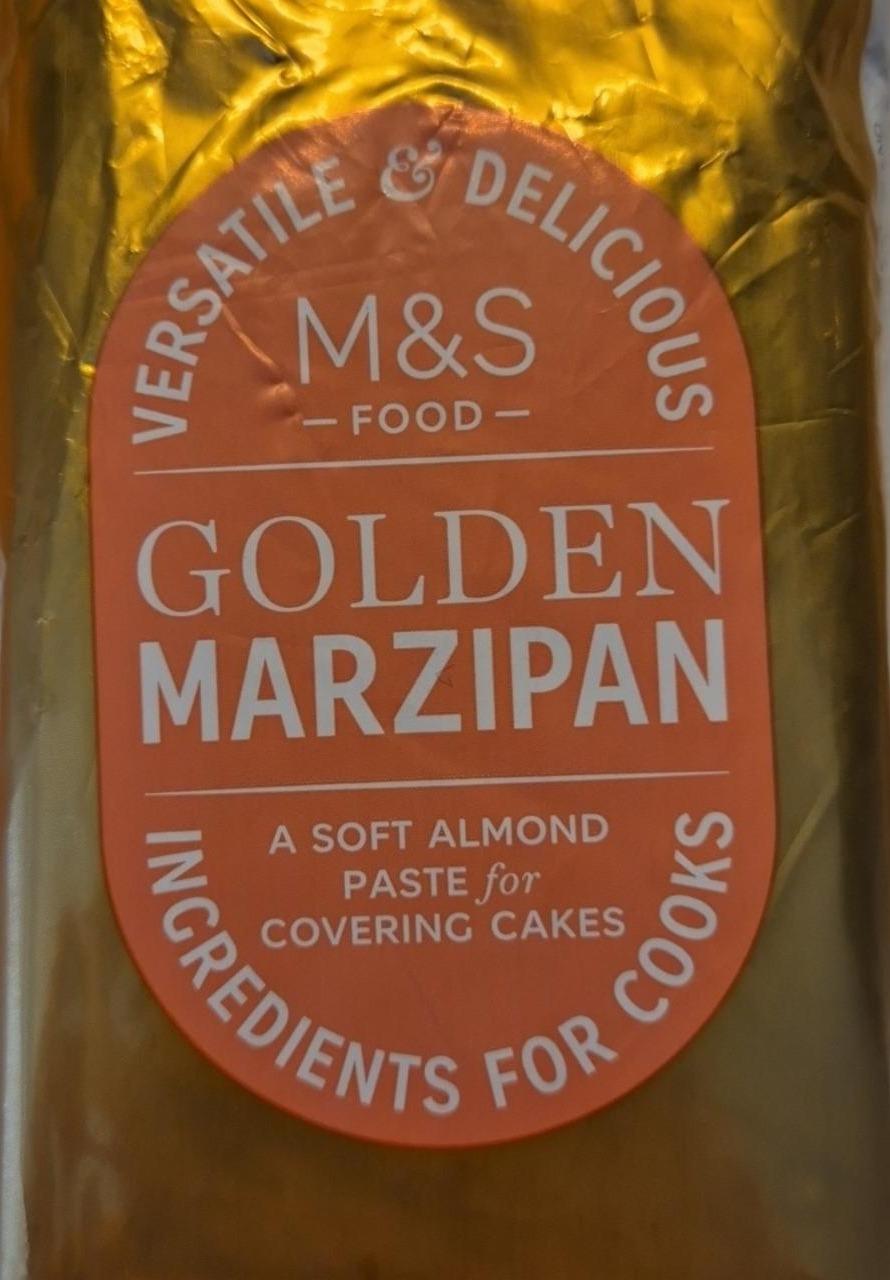 Fotografie - Golden marzipan M&S Food