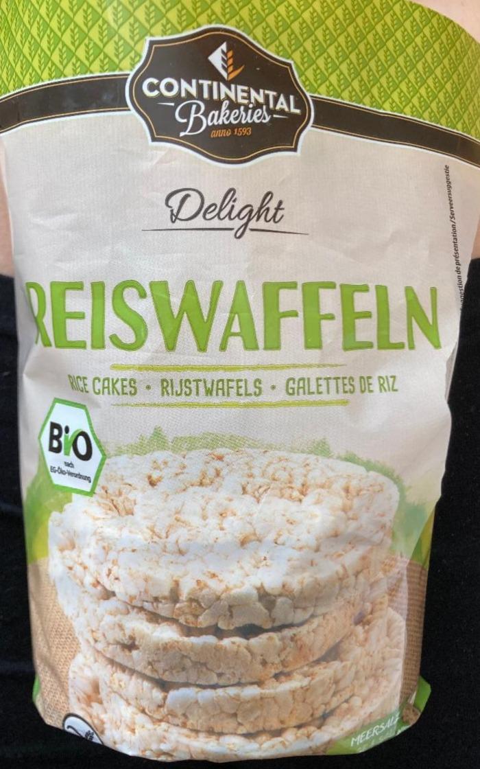 Fotografie - Bio Delight Reiswaffeln Continental Bakeries