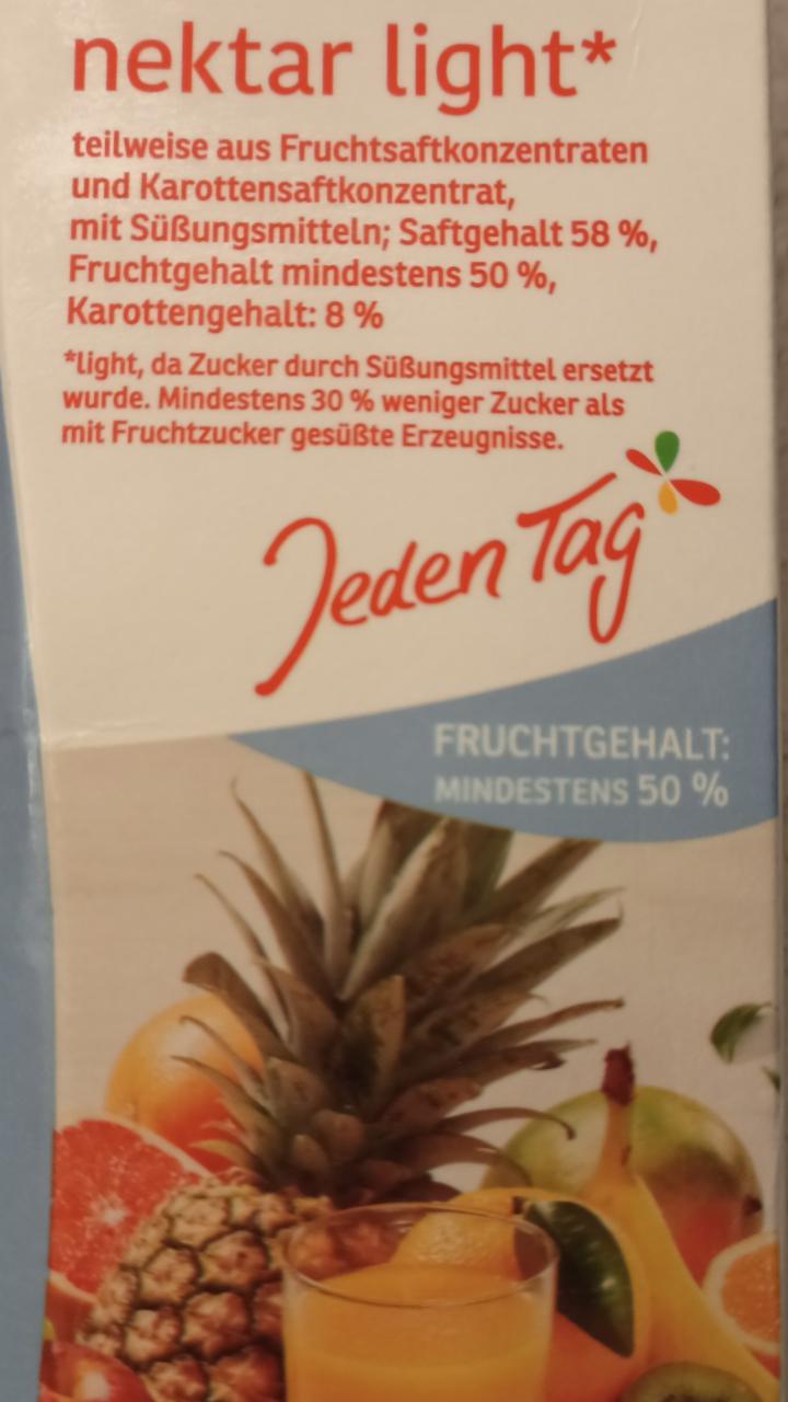 Fotografie - Mehrfruchtnektar light Jeden Tag