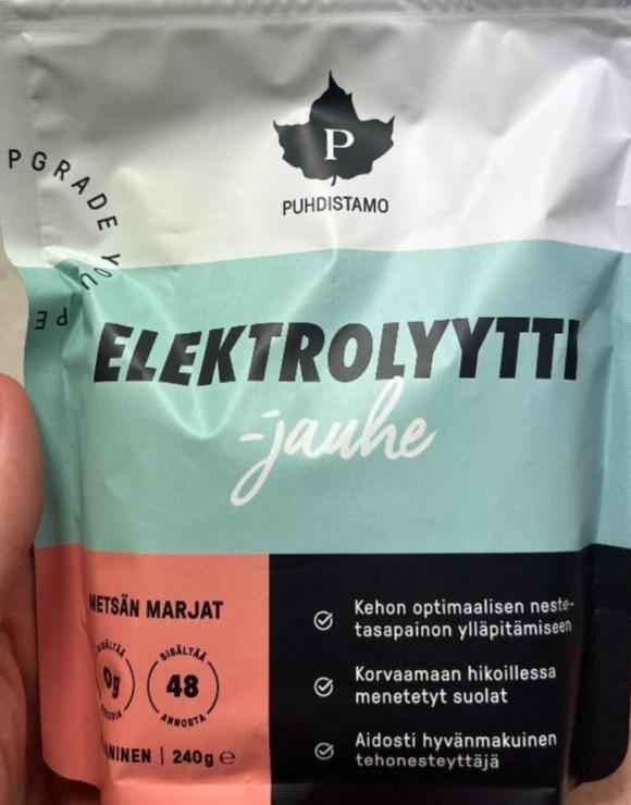 Fotografie - Elektrolyytti Red berries Puhdistamo