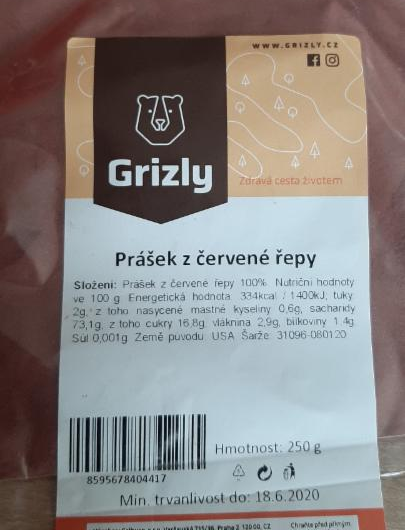 Fotografie - Prášek z červené řepy