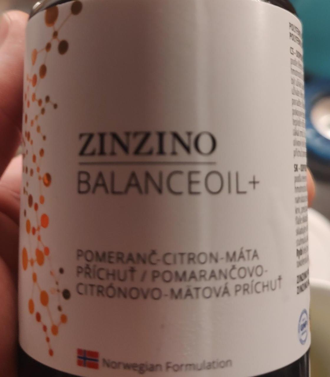 Fotografie - BalanceOil+ Pomeranč Citron Máta Zinzino