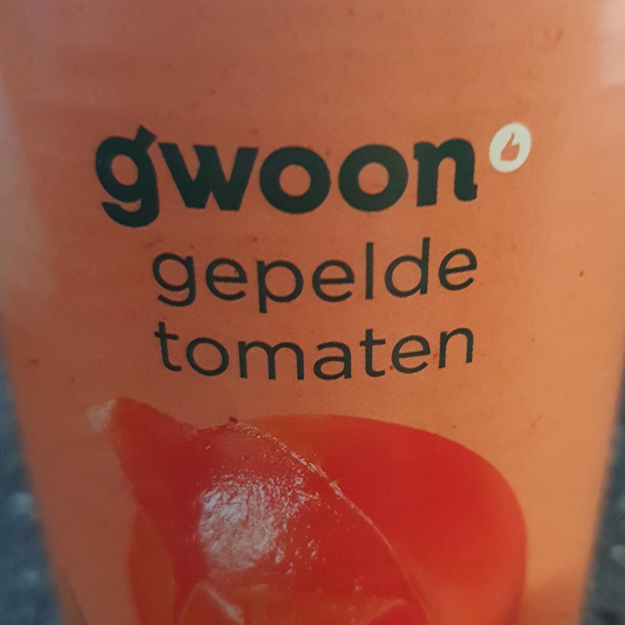 Fotografie - Gepelde tomaten Gwoon