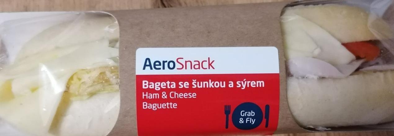 Fotografie - Bageta se šunkou a sýrem AeroSnack