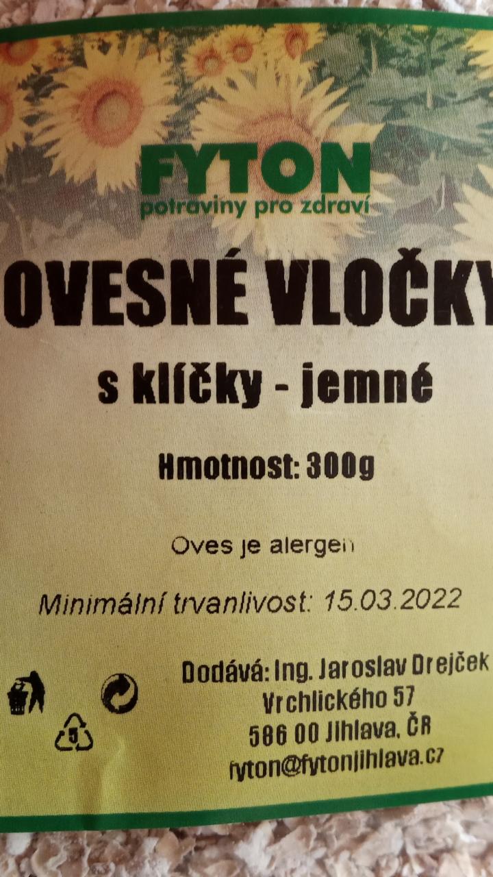 Fotografie - Ovesné vločky s klíčky - jemné Fyton