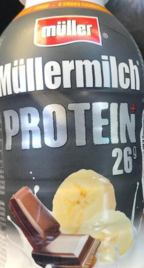 Fotografie - Müllermilch protein čokoláda banán Müller