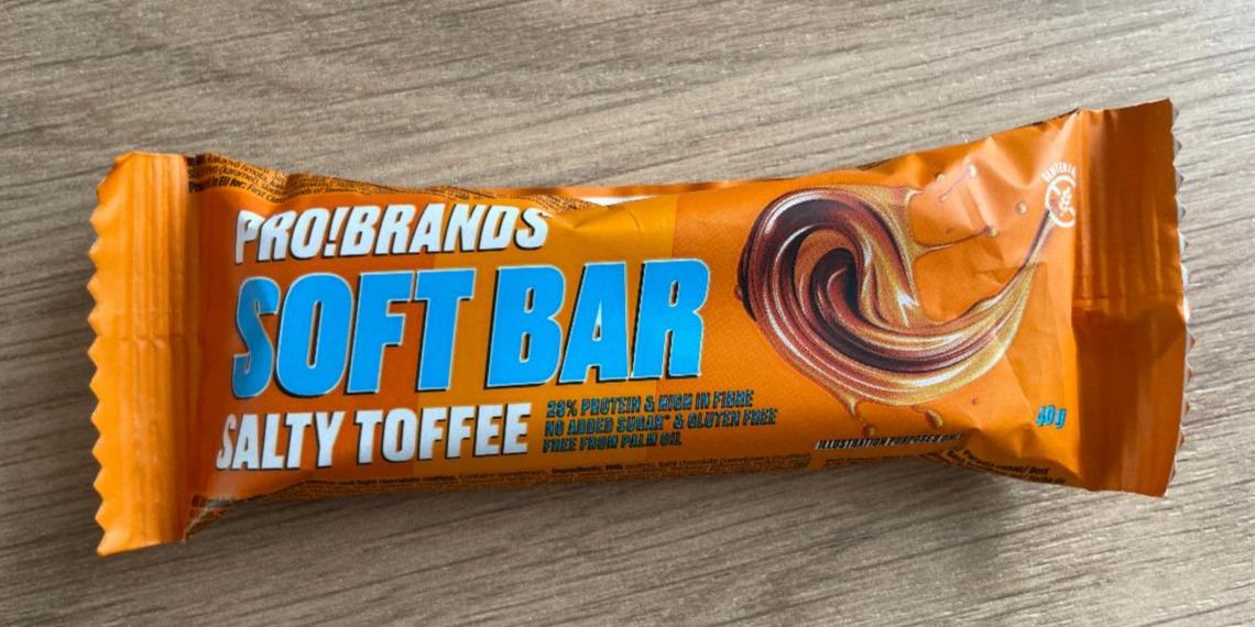 Fotografie - Soft bar salty toffee Pro!brands