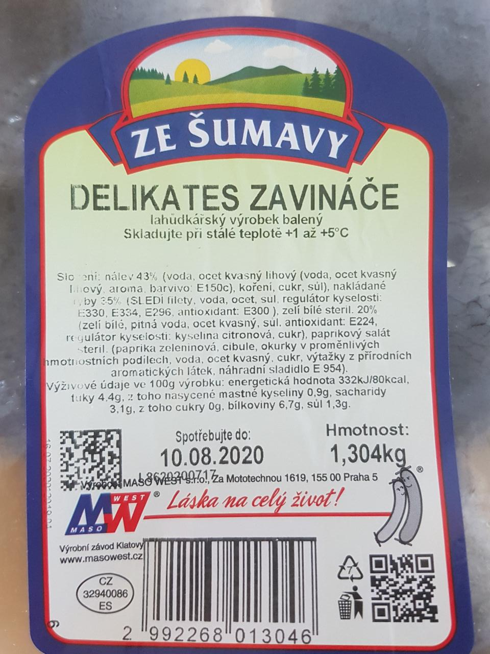 Fotografie - Delikates zavináče Ze Šumavy