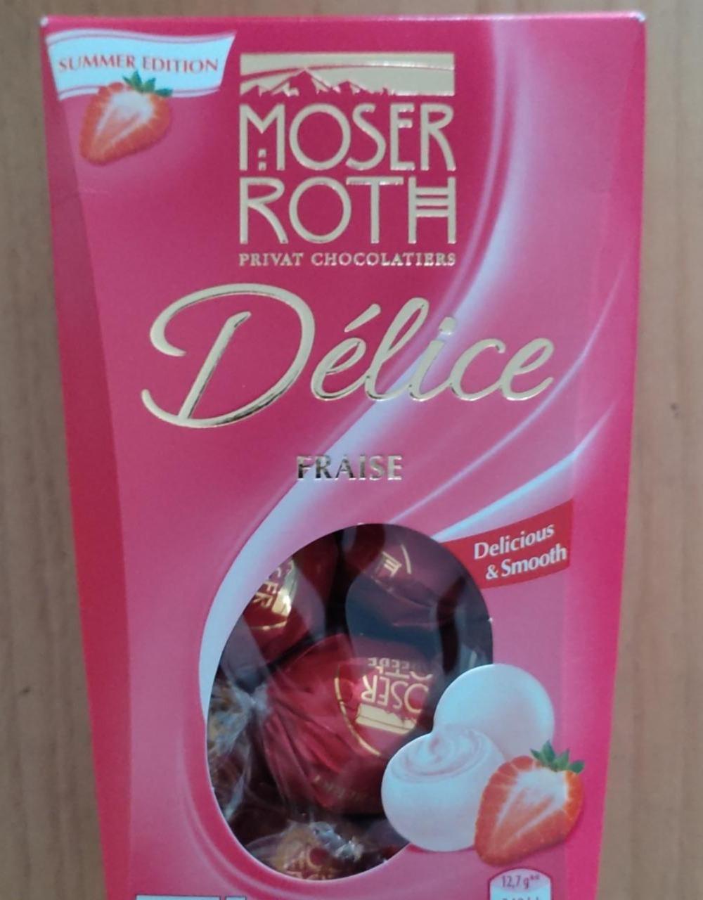 Fotografie - Délice Fraise Erdbeere Moser Roth