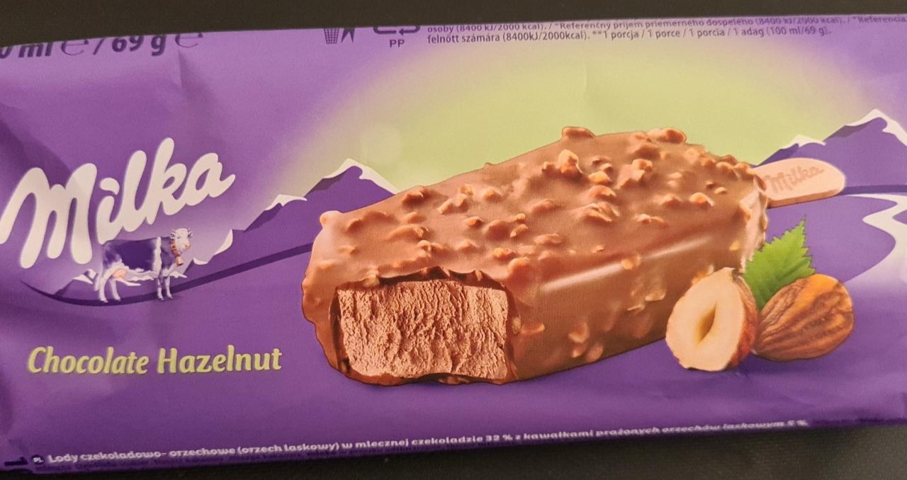 Fotografie - Chocolate Hazelnut mražený krém Milka