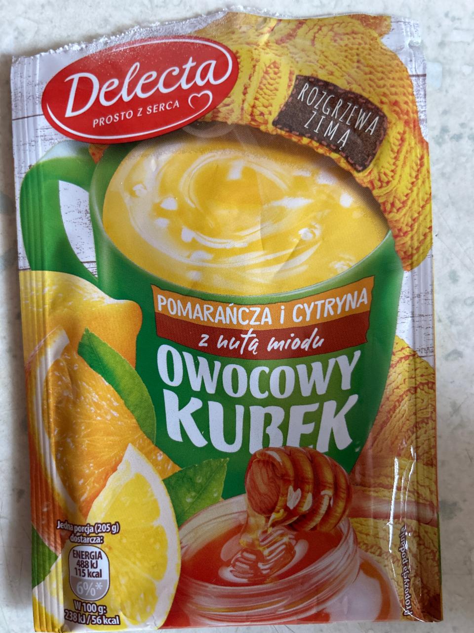 Fotografie - Owocowy kubek pomarańcza i cytryna z nutą miodu Delecta