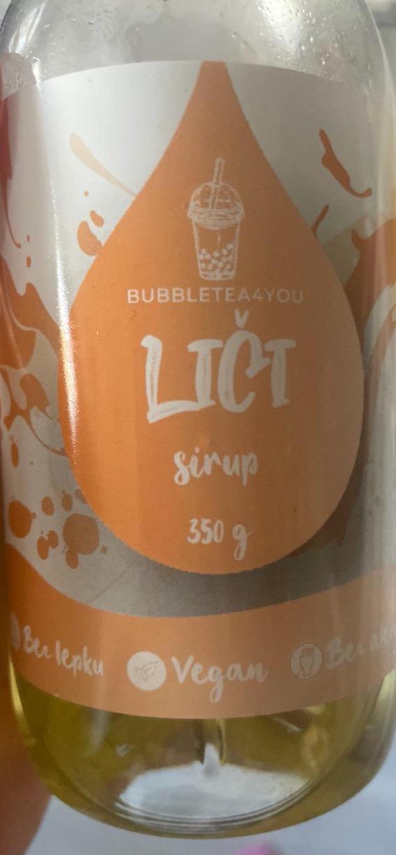 Fotografie - Liči sirup Bubbletea4You