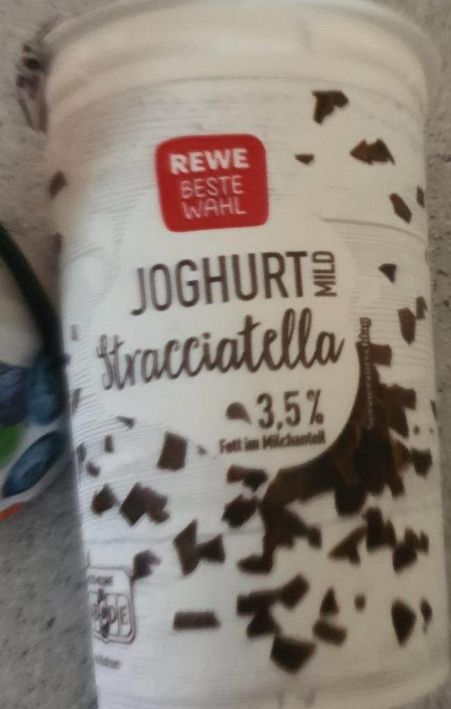 Fotografie - jogurt stracciatella Rewe beste wahl