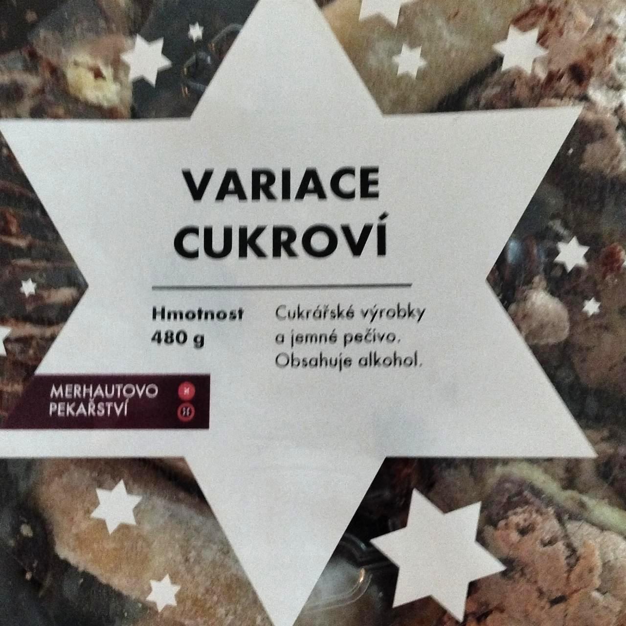 Fotografie - Variace cukroví Merhautovo pekařství