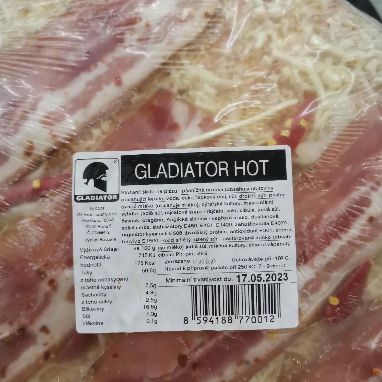 Fotografie - Pizza Hot Gladiator