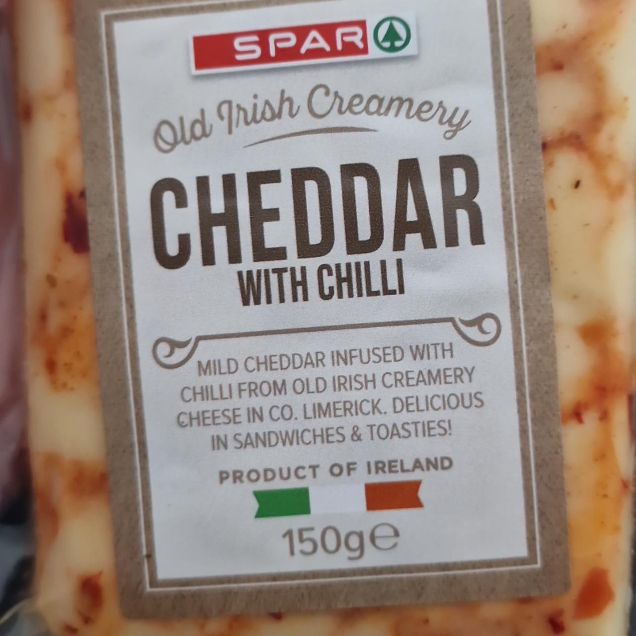 Fotografie - Old irish creamery cheddar with chilli Spar