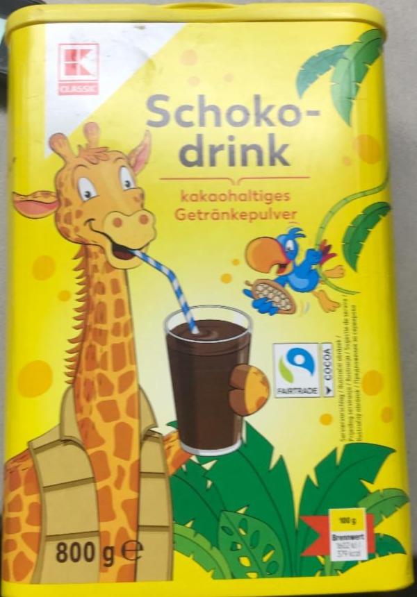 Fotografie - Schokodrink kakaohaltiges Getränkepulver K-Classic