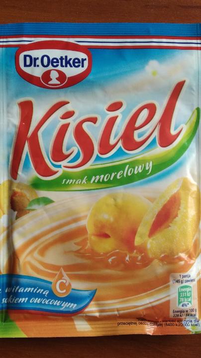 Fotografie - Kisiel meruňkový Dr.Oetker